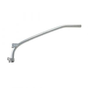 1-1/4 in. x 4 ft. Aluminum Plain Cantilever Style Bracket for Wood Pole Mounting