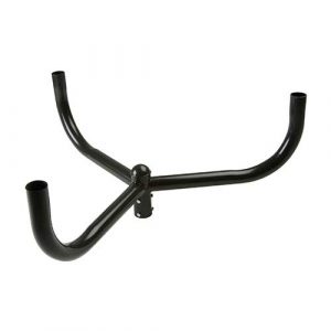 3 Light Bullhorn Bracket at 120 Degrees, 2-7/8 in. Pole Tenon