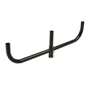 3 Light In-Line Bullhorn Bracket, 2-3/8 in. Pole Tenon