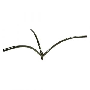 2 in. x 6' Triple Upsweep Bracket at 120 Degrees, 2-3/8 in. Pole Tenon Size